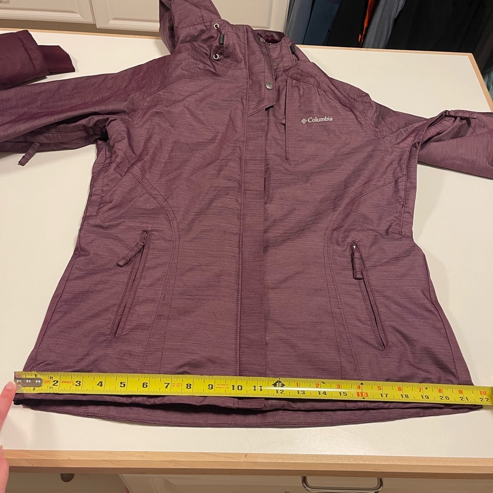 Columbia Purple Interchange Ski Jacket - Picture 9 of 16